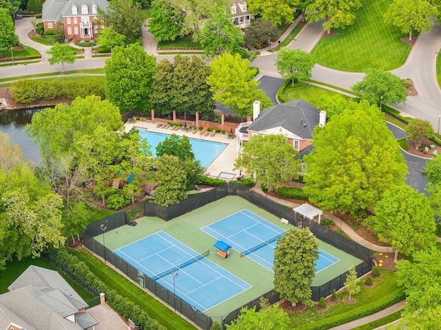 bird's eye view