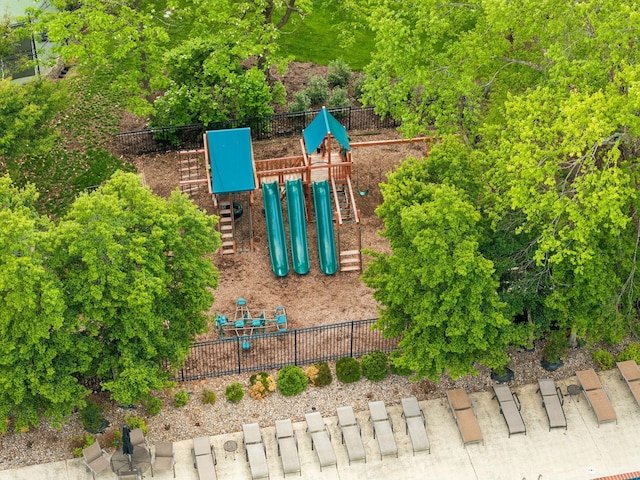 drone / aerial view