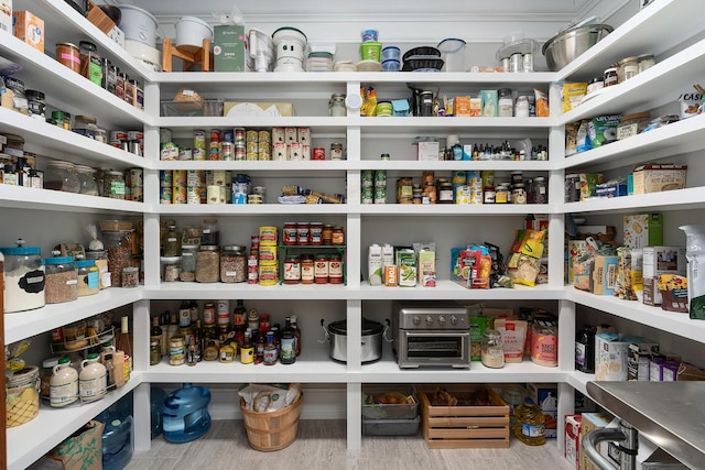 view of pantry