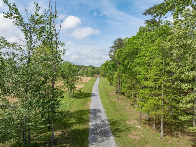 view of road