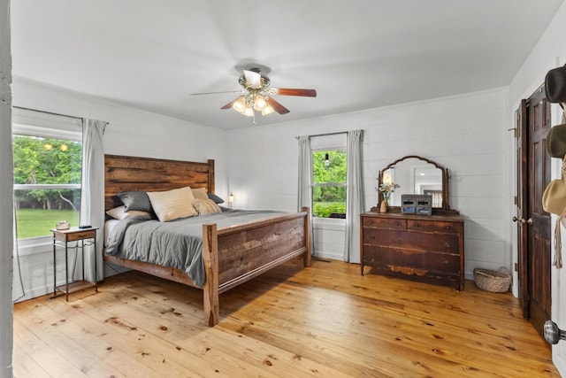 3124 Southall Rd, Franklin, TN 37064 - bedroom featuring hardwood / wood-style floors and a ceiling fan