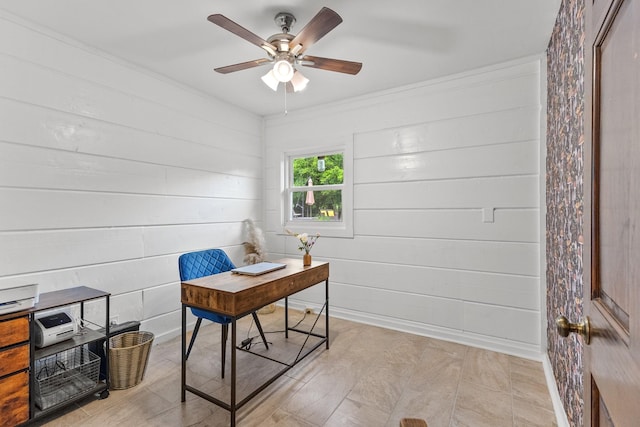 3124 Southall Rd, Franklin, TN 37064 - office space with a ceiling fan