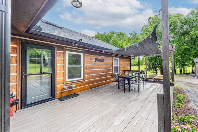 3124 Southall Rd, Franklin, TN 37064 - deck featuring outdoor dining area