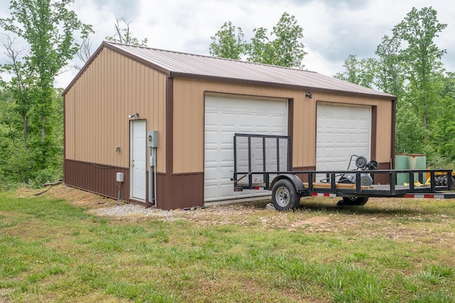 217 Rockhouse Rd, Hohenwald, TN 38462 - view of detached garage