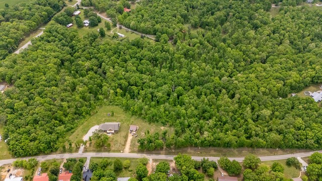 217 Rockhouse Rd, Hohenwald, TN 38462 - birds eye view of property featuring a view of trees