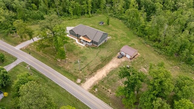 217 Rockhouse Rd, Hohenwald, TN 38462 - bird's eye view