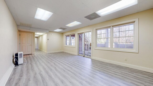 309 New Kent Ct, Tullahoma, TN 37388 - unfurnished room featuring baseboards, wood finished floors, and visible vents