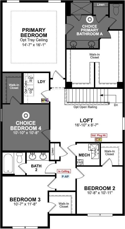 1107 Codah Dr, Mount Juliet, TN 37122 - view of layout