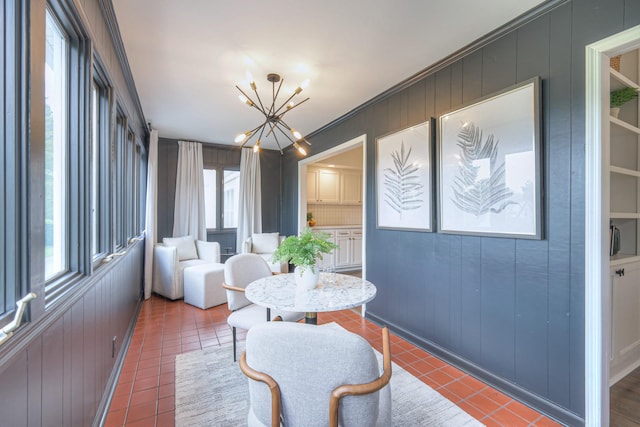 601 Foxborough Sq W, Brentwood, TN 37027 - sunroom / solarium featuring a chandelier