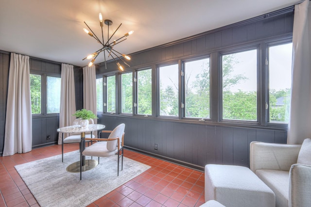 601 Foxborough Sq W, Brentwood, TN 37027 - sunroom with a chandelier