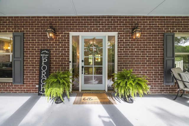 6437 Arno Rd, College Grove, TN 37046 - property entrance with brick siding