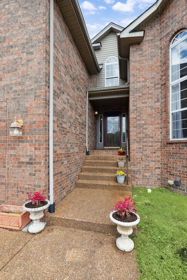 5512 Oak Chase Dr, Antioch, TN 37013 - property entrance with brick siding