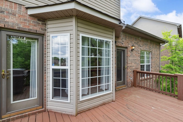 5512 Oak Chase Dr, Antioch, TN 37013 - view of wooden deck