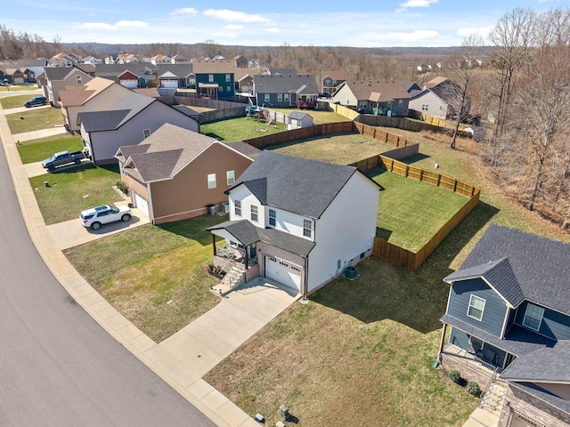 1145 Racker Dr, Clarksville, TN 37043 - aerial view with a residential view