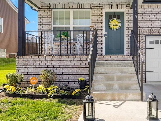 1145 Racker Dr, Clarksville, TN 37043 - entrance to property with brick siding