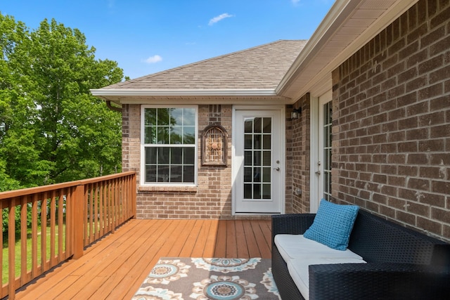 629 Natalie Ln, Spring Hill, TN 37174 - view of deck