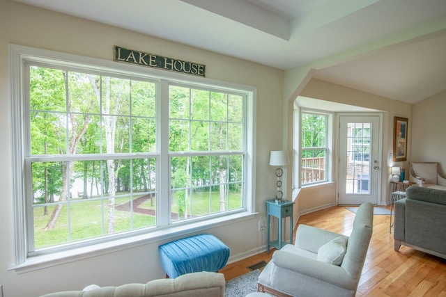 629 Natalie Ln, Spring Hill, TN 37174 - living room with baseboards and wood finished floors