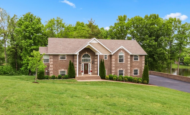 629 Natalie Ln, Spring Hill, TN 37174 - bi-level home featuring brick siding, driveway, and a front lawn