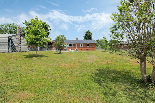 view of yard