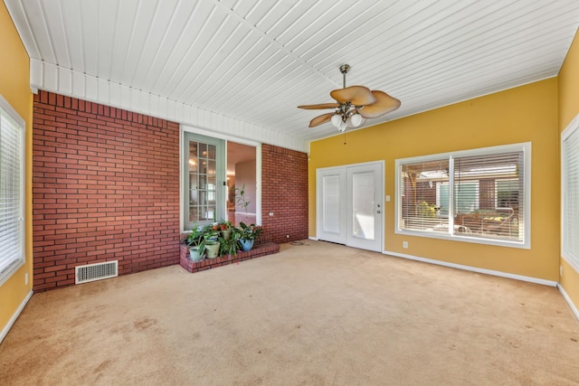 447 Canaan Rd, Columbia, TN 38401 - unfurnished sunroom with visible vents and a wealth of natural light