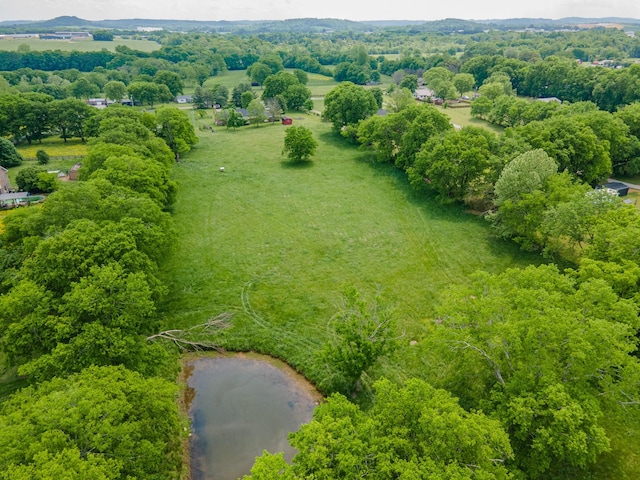 447 Canaan Rd, Columbia, TN 38401 - aerial view featuring a water view and a rural view