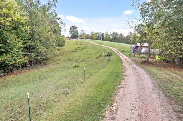 4231 Lylewood Rd, Indian Mound, TN 37079 - view of road featuring driveway and a rural view