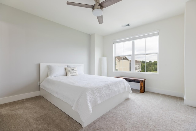 301 Harper Lndg Unit 301, Chapel Hill, TN 37034 - bedroom with carpet floors and a ceiling fan
