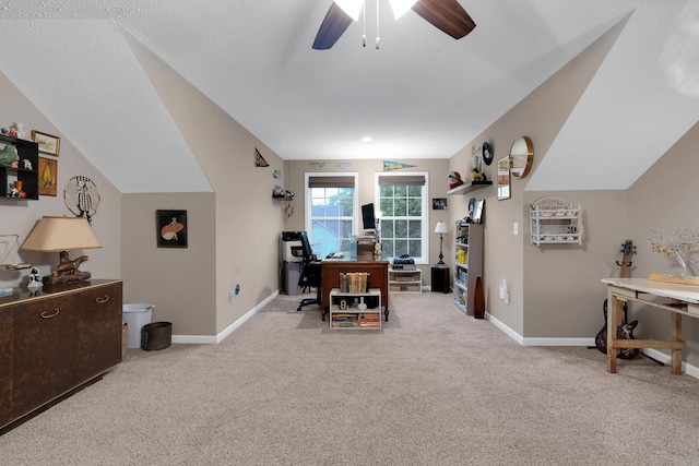 165 Daffodil Dr, Tullahoma, TN 37388 - carpeted office featuring ceiling fan and baseboards