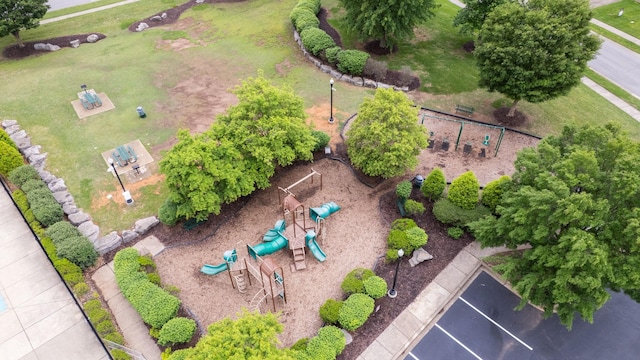 bird's eye view