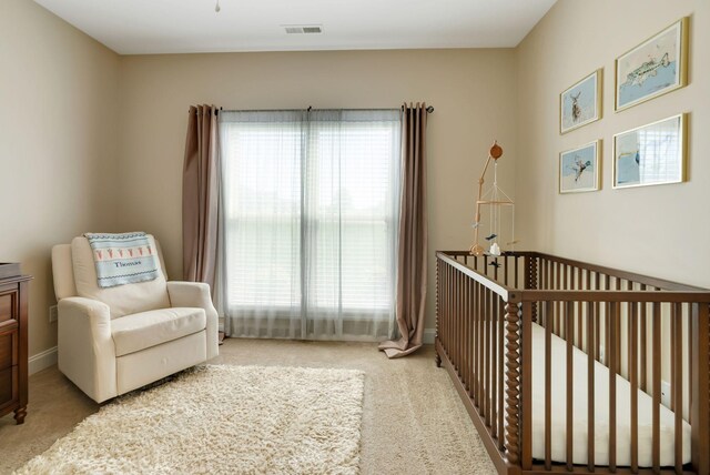 5014 Rainier Dr, Chapel Hill, TN 37034 - carpeted bedroom featuring a nursery area and baseboards