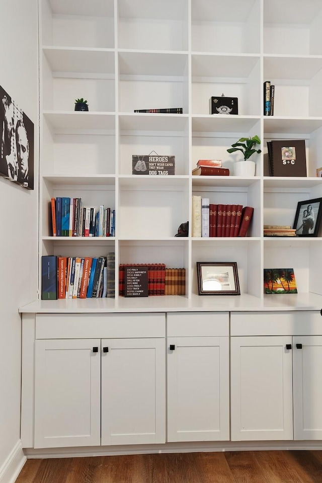 room details featuring wood finished floors