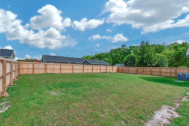 210 Edgewood Dr, Hohenwald, TN 38462 - view of yard with a fenced backyard