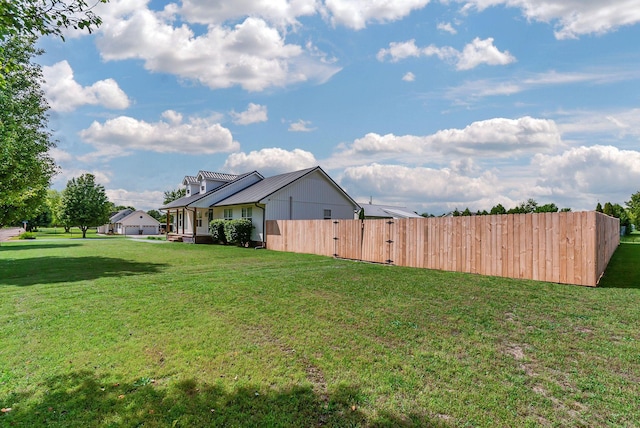 210 Edgewood Dr, Hohenwald, TN 38462 - view of yard featuring a gate and fence