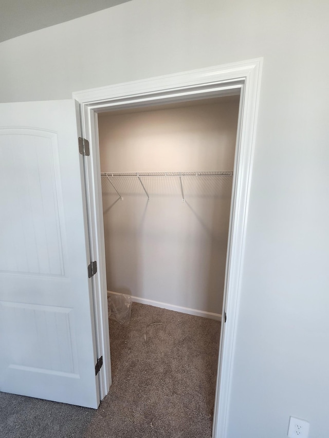 view of closet