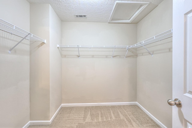 2039 Caladonia Way, Smyrna, TN 37167 - spacious closet with visible vents, carpet flooring, and attic access