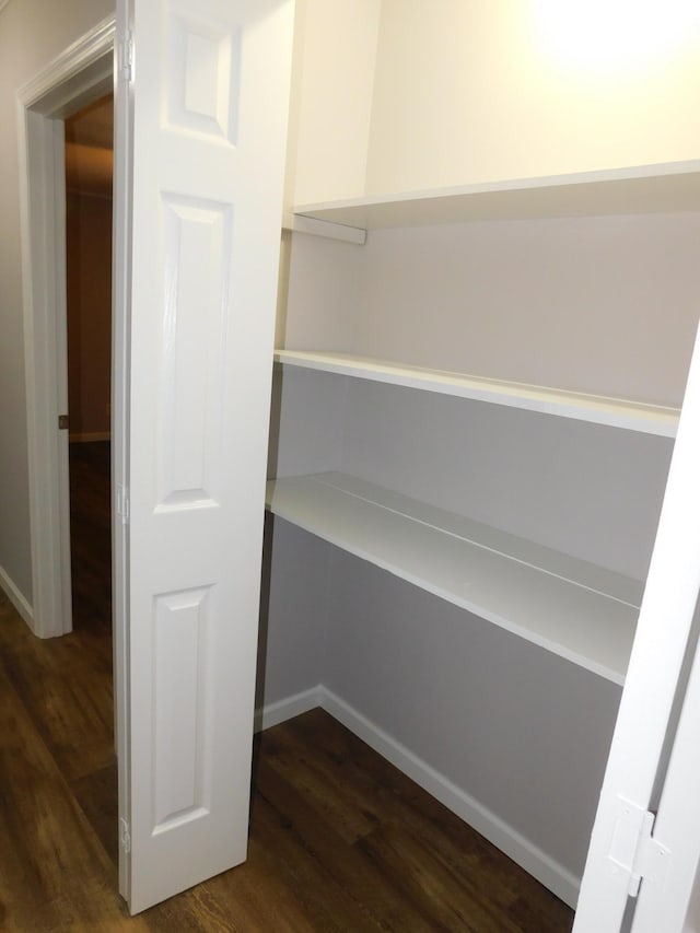 view of closet