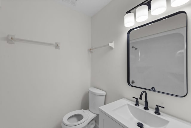 846 Forrest Glen Dr, Old Hickory, TN 37138 - bathroom with toilet, visible vents, and vanity