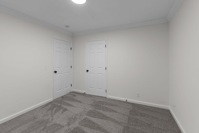 846 Forrest Glen Dr, Old Hickory, TN 37138 - empty room with crown molding, baseboards, and carpet flooring