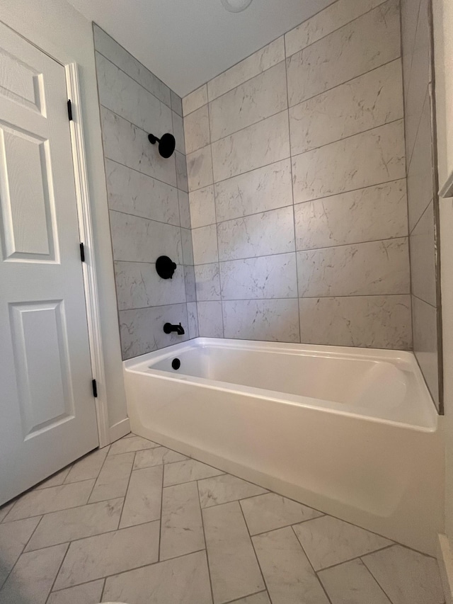 361 Binkley Dr, Nashville, TN 37211 - full bath with marble look tiles and shower / bathtub combination
