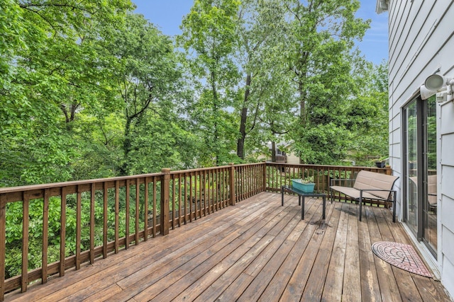 1204 Wood Pines Ln, Hixson, TN 37343 - view of wooden deck