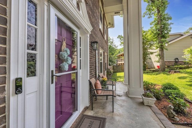 1204 Wood Pines Ln, Hixson, TN 37343 - view of patio / terrace featuring a porch