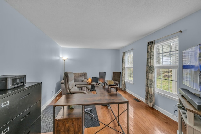 1204 Wood Pines Ln, Hixson, TN 37343 - office space featuring baseboards and wood-type flooring