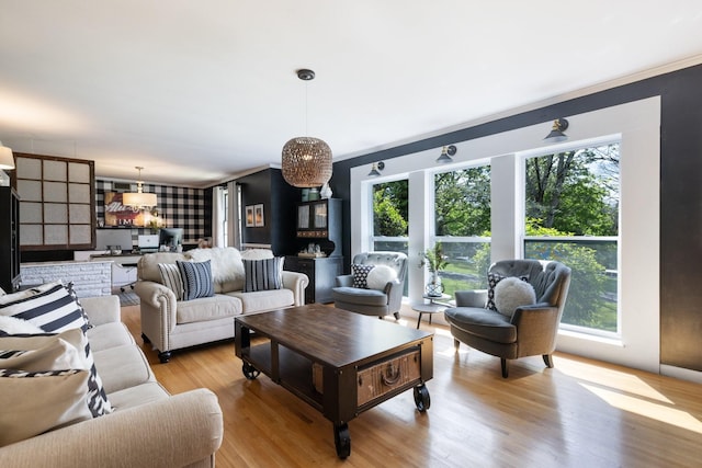 716 S Summerfield Dr, Madison, TN 37115 - living area with plenty of natural light and light wood-type flooring