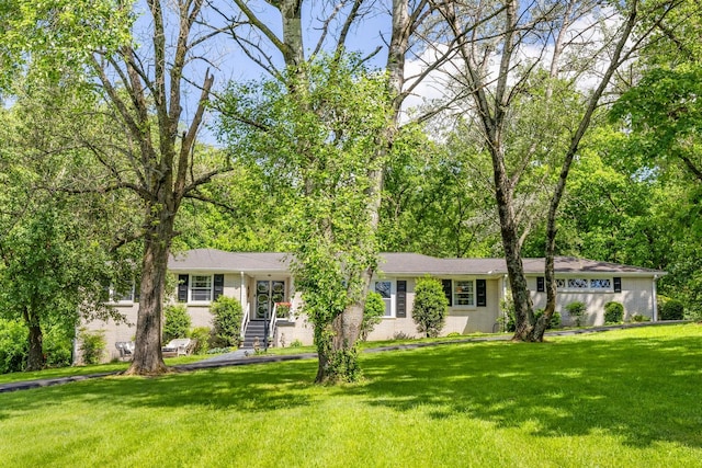 716 S Summerfield Dr, Madison, TN 37115 - single story home with a front yard and brick siding