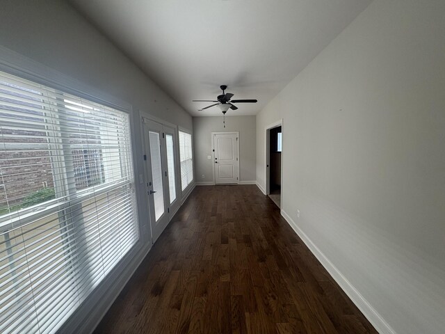1254 Charleston Blvd, Murfreesboro, TN 37130 - corridor with baseboards and dark wood-style floors