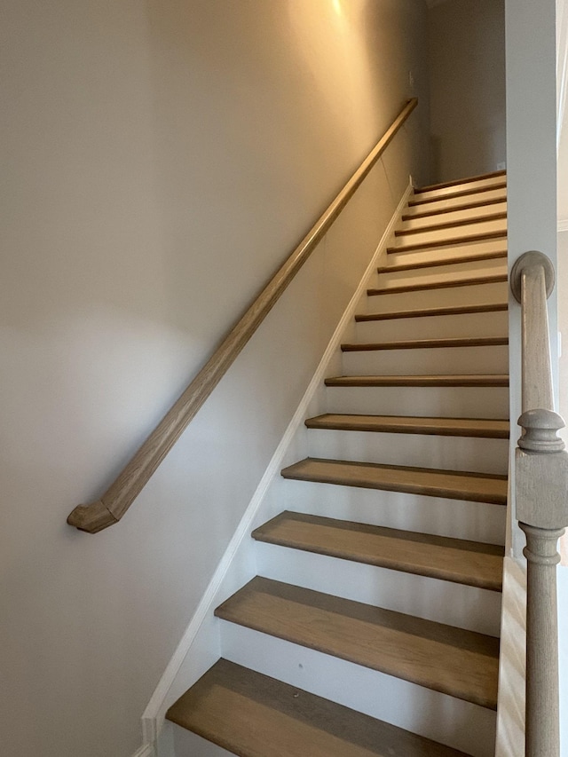 view of staircase