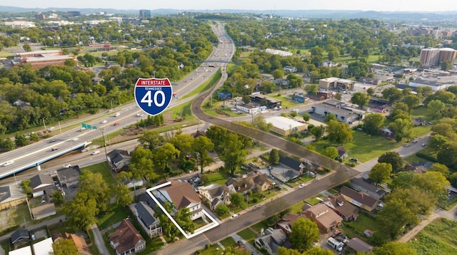 2509B Scovel St, Nashville, TN 37208 - birds eye view of property