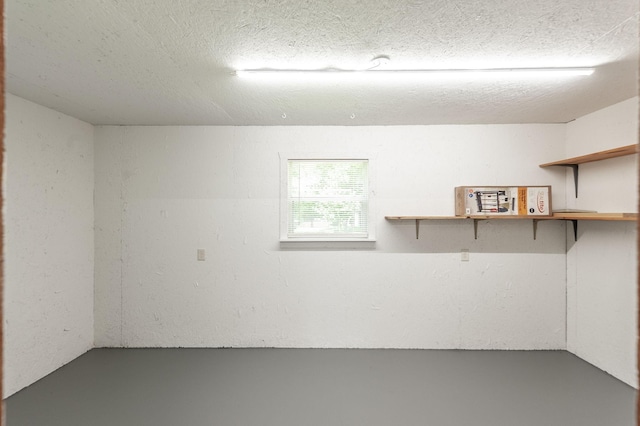 154 Church Ave, Watertown, TN 37184 - below grade area with a textured ceiling