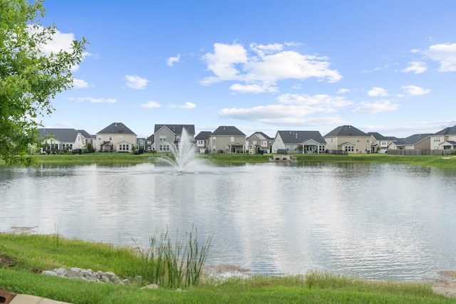 water view with nearby suburban area