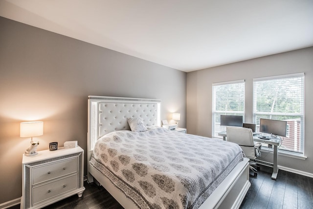 1505 Sylvan Park Ct, Mount Juliet, TN 37122 - bedroom with dark wood-style floors and baseboards